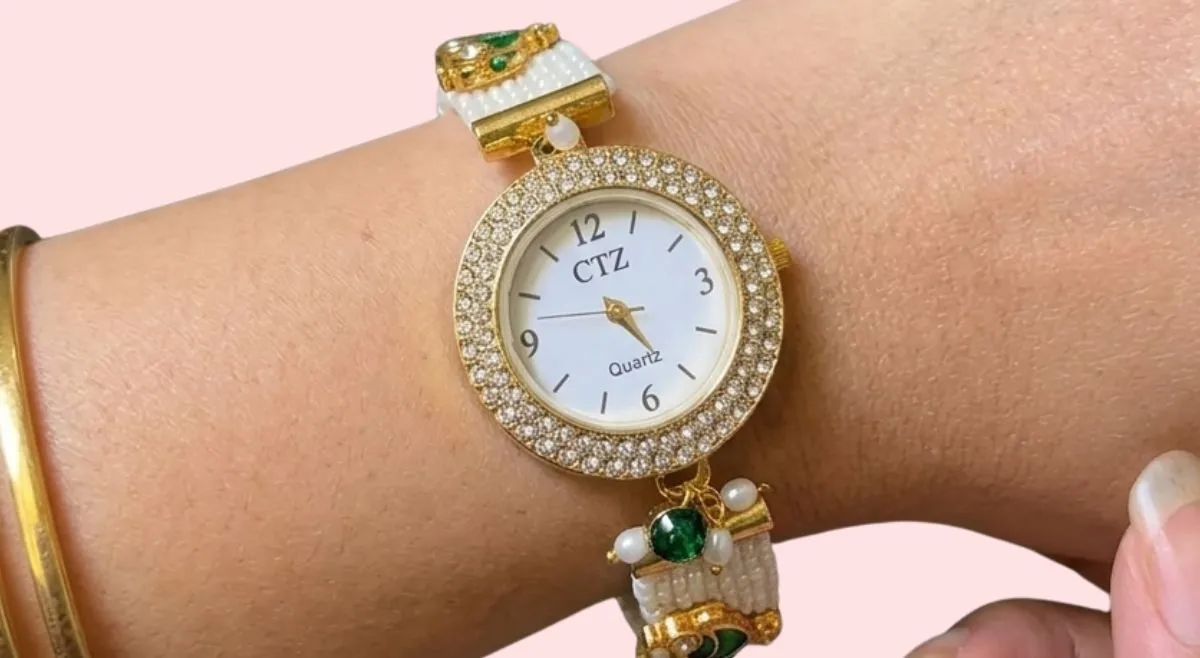 kundan kashmiri watch