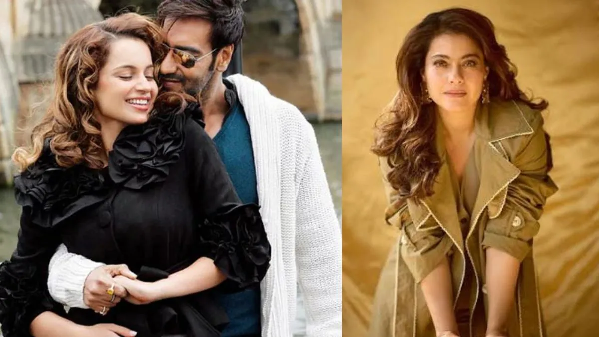 Ajay Kangana and Kajol