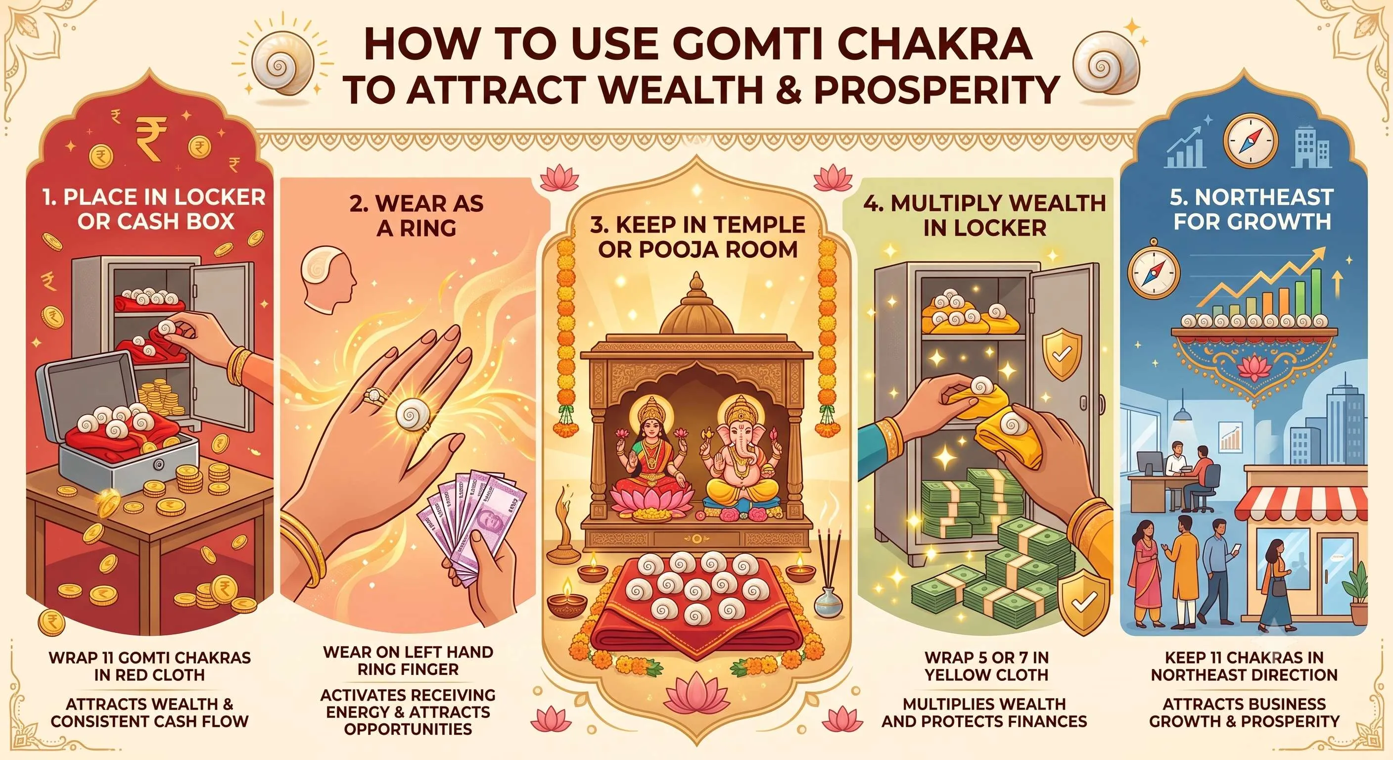 benefit of gomti chakra