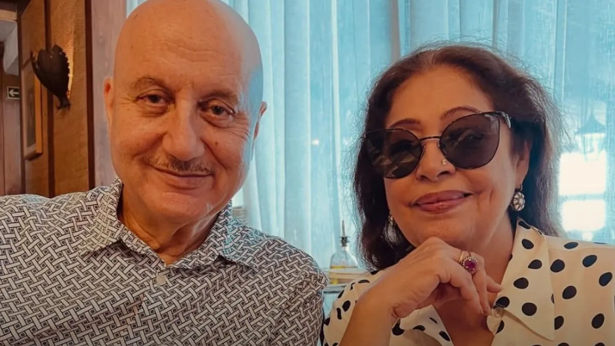 Anupam Kher and Kirron Kher