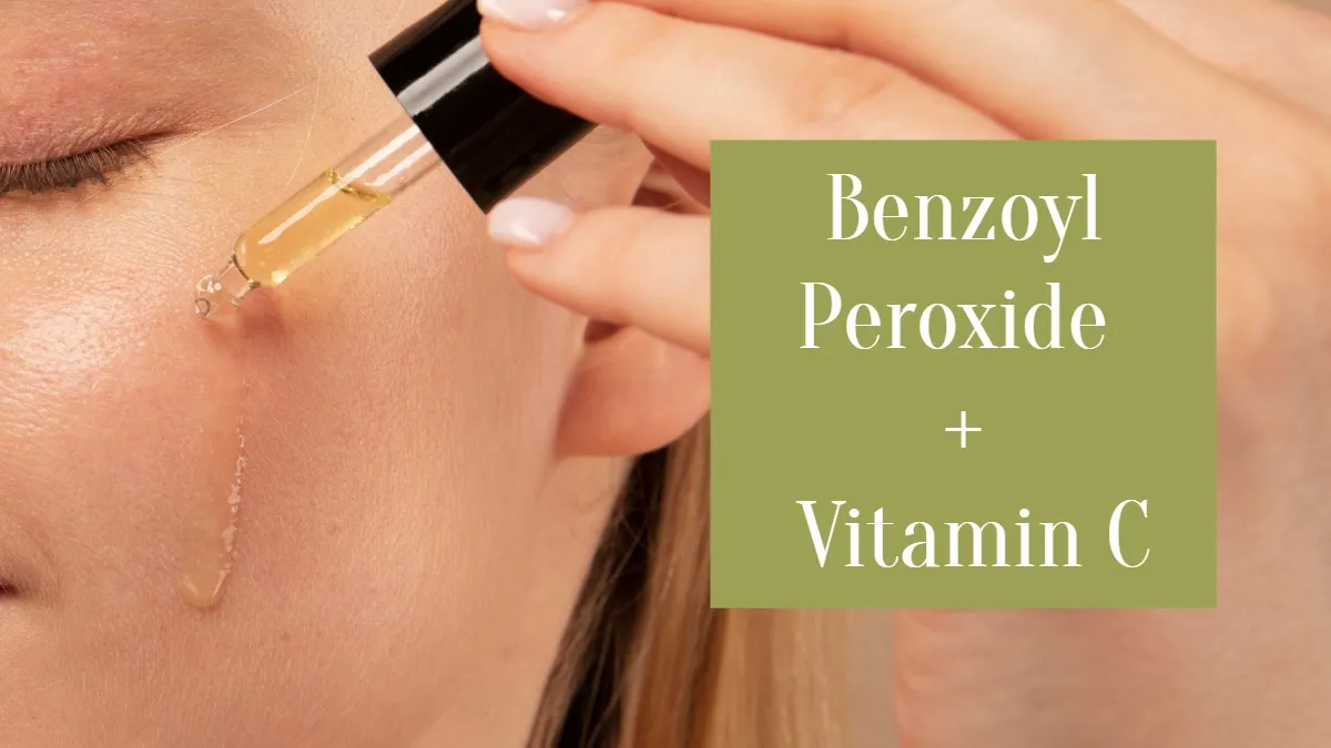 Benzoyl Peroxide and vitamin c
