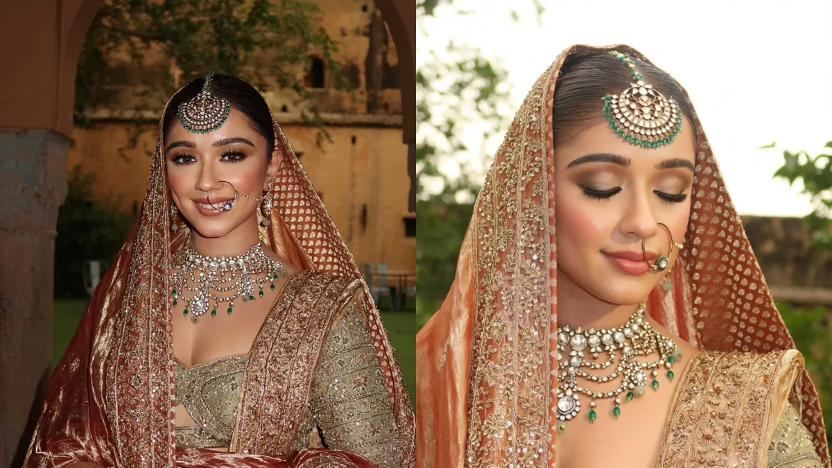 bridal makeup look