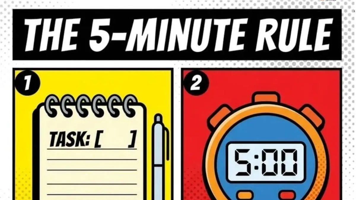 Follow The 5-minute Rule To Start It