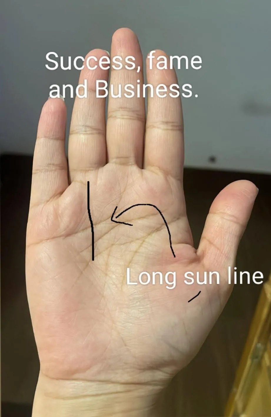 strong sun line