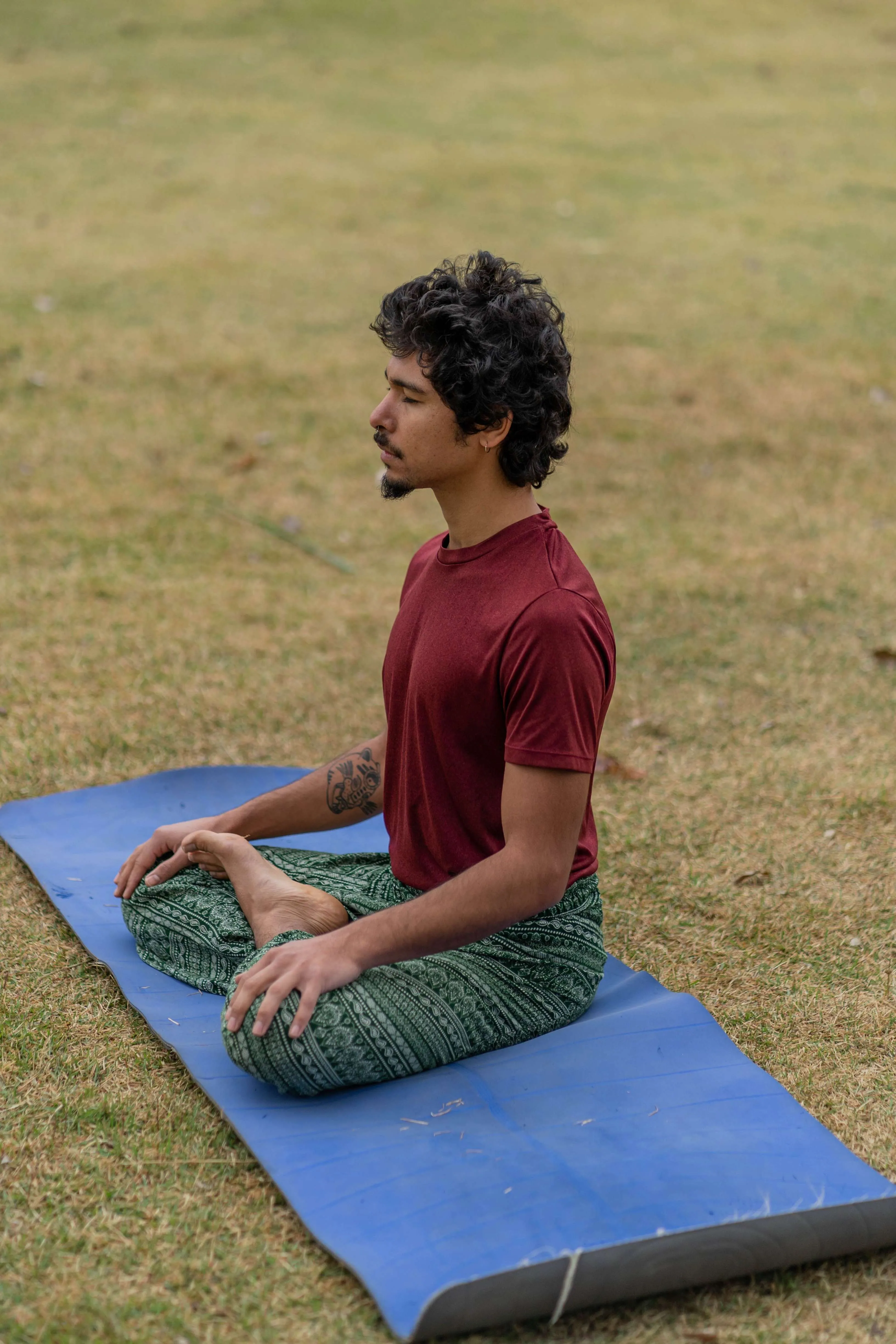 meditation not only relieves stress and strain
