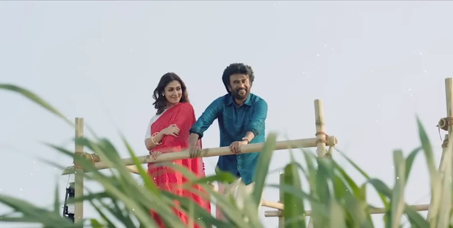 Rajinikanth and Nayanthara in Annaatthe
