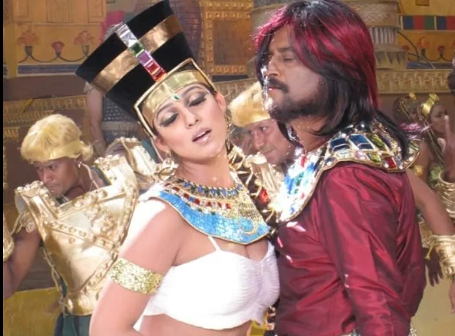 Rajinikanth and Nayanthara in Kuselan