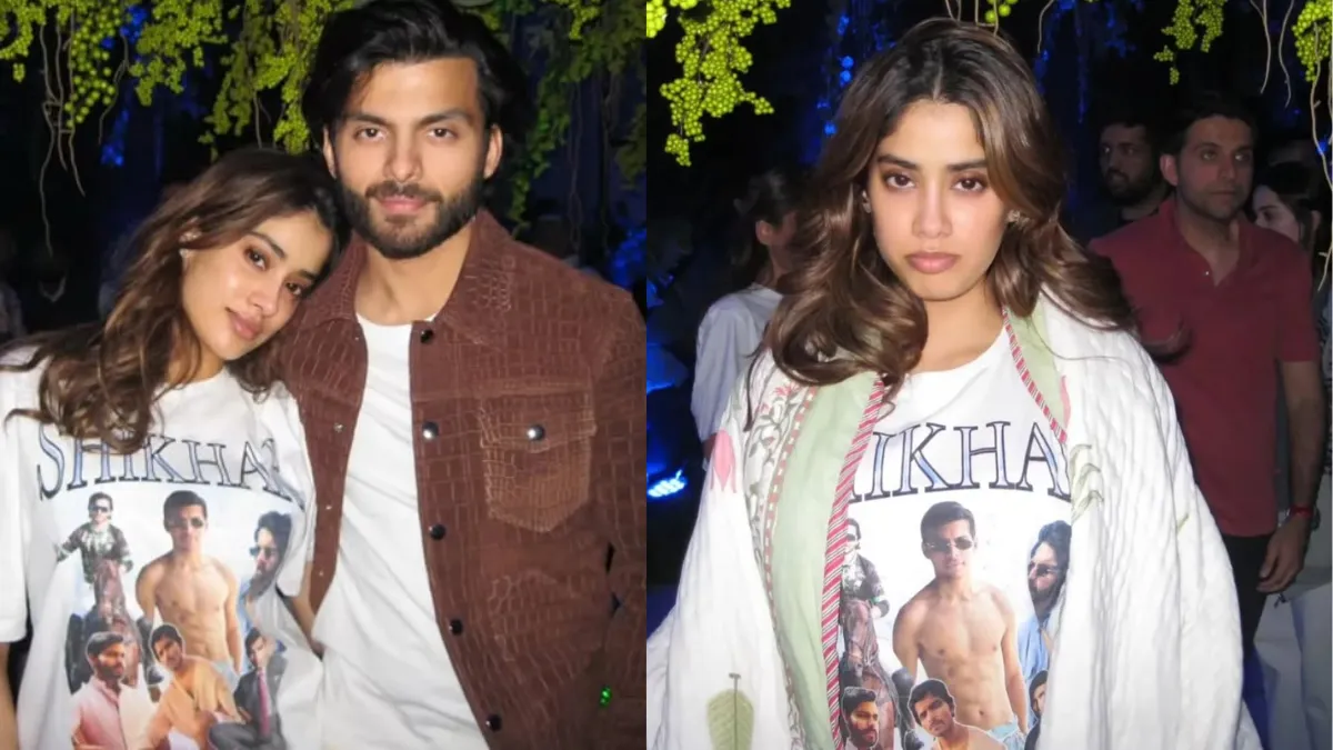 Janhvi Kapoor with Shikhar Pahariya