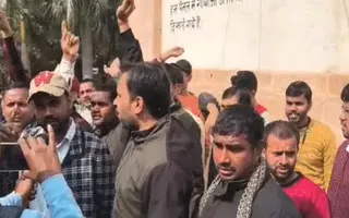 TRE-4 Candidates Protest In Patna, Demand Immediate Release Of Teacher Recruitment Vacancies
