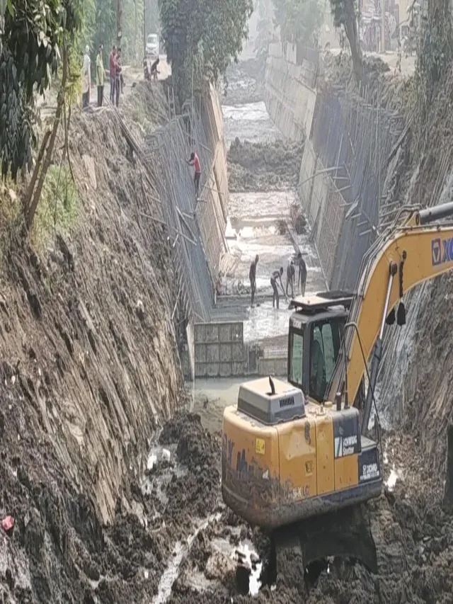 patnas-longest-drain-set-to-become-four-lane-road-travel-time-from-saidpur-to-gaighat-cut-to-20-minutes