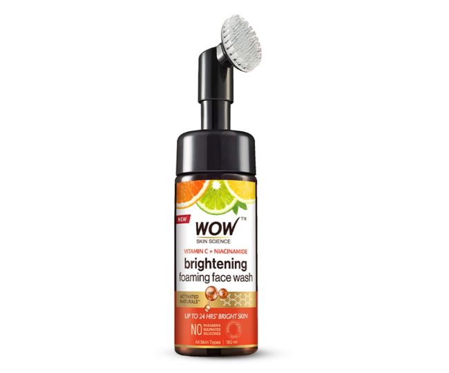 WOW Skin Science Brightening Vitamin C & Niacinamide Foaming Face Wash