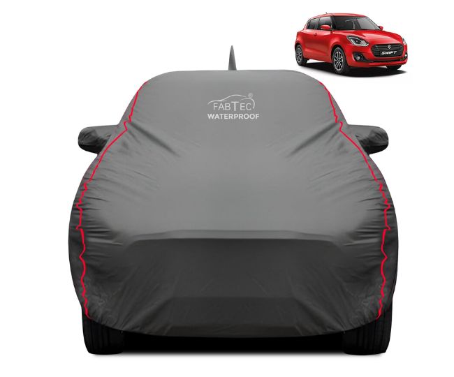 FABTEC Waterproof Premium Car Cover for Maruti Swift