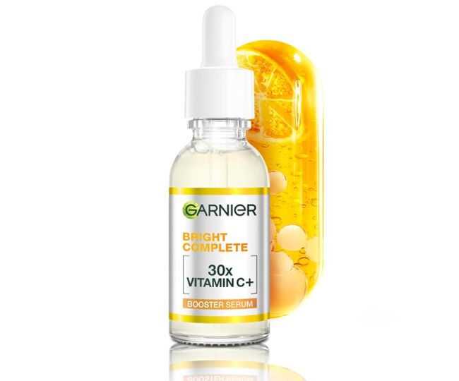 Garnier Vitamin C + Booster Face Serum For Skin Brightening