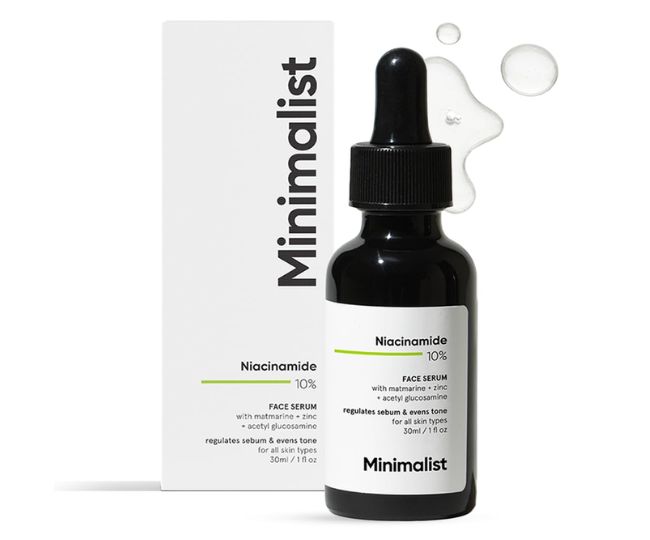 Minimalist Oil Control & Anti-Acne 10% Niacinamide Face Serum with Zinc