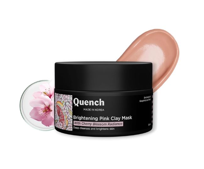 QUENCH BOTANICS Brightening Pink Clay Mask