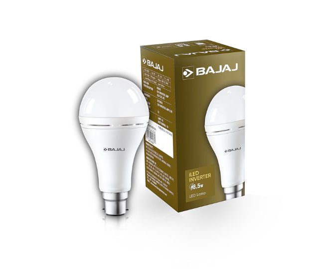 Bajaj iLED 8.5W Rechargeable Emergency Inverter LED Bulb