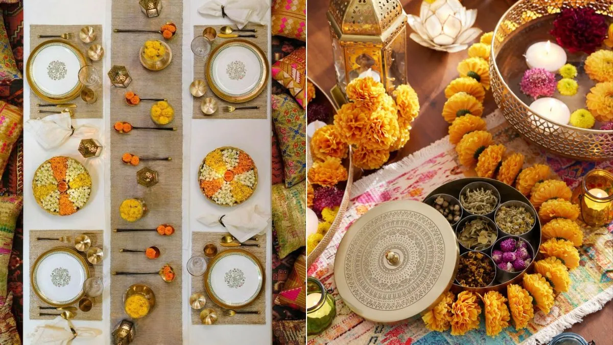 Onam Table decoration with Tradition & Style