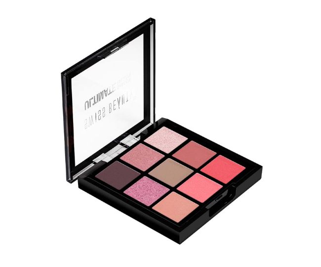 Swiss Beauty Ultimate 9 Pigmented Colors Eyeshadow Palette