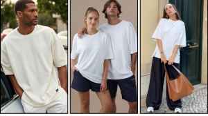 white oversize t shirt