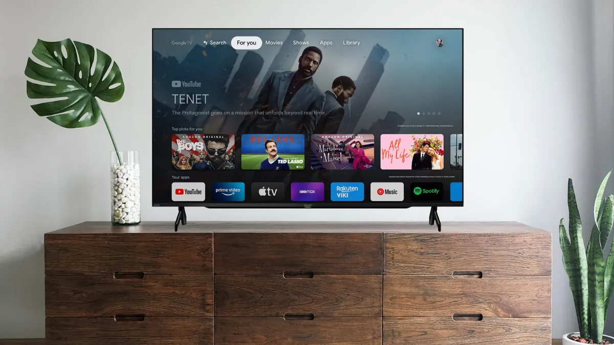 Best Google TV With 55 Inch TV Dimensions