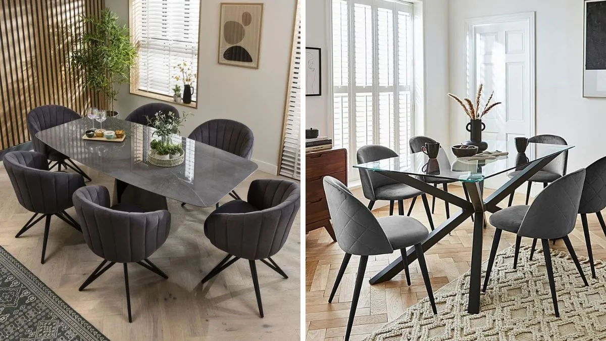 dining table with 6 seating capacity