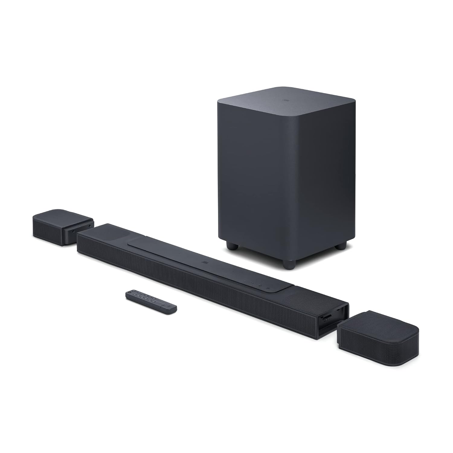 JBL Bar 1000 Pro, 11.1 (7.1.4) Channel Truly Wireless Soundbar with True Dolby Atmos, DTS:X, and MultiBeam Surround Sound, 10 Down-Firing Wireless Subwoofer, HDMI eARC, BT,WiFi,Alexa, One App(880W)