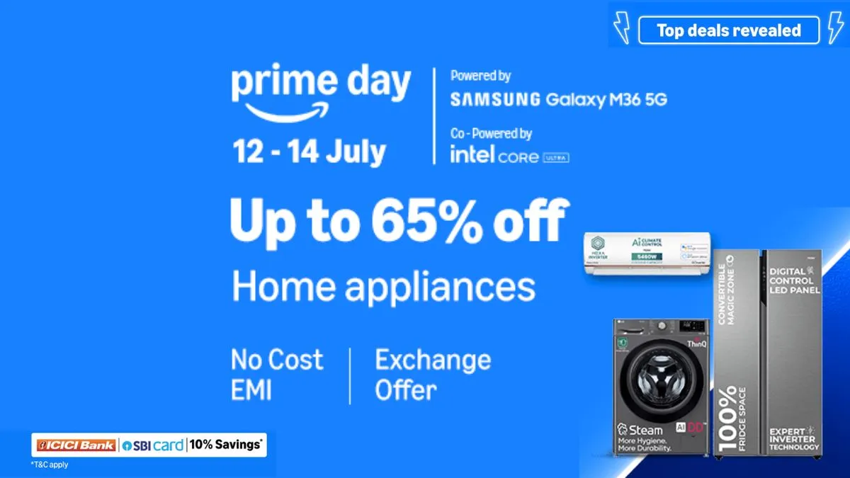 Home Appliances on Sale During Prime Day