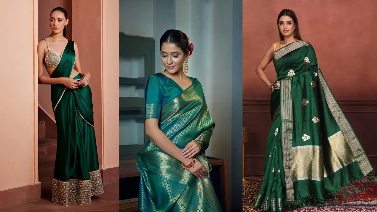Top Silk Designer Sarees For Sawan