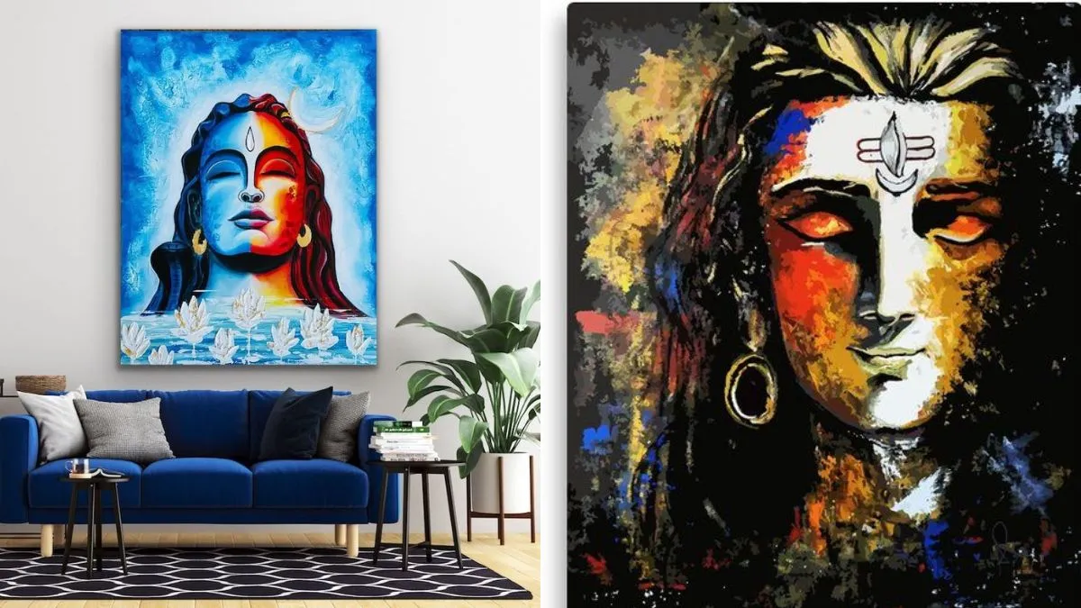Top Shiva Paintings For Your Living Room: Infusing Spirituality And Style