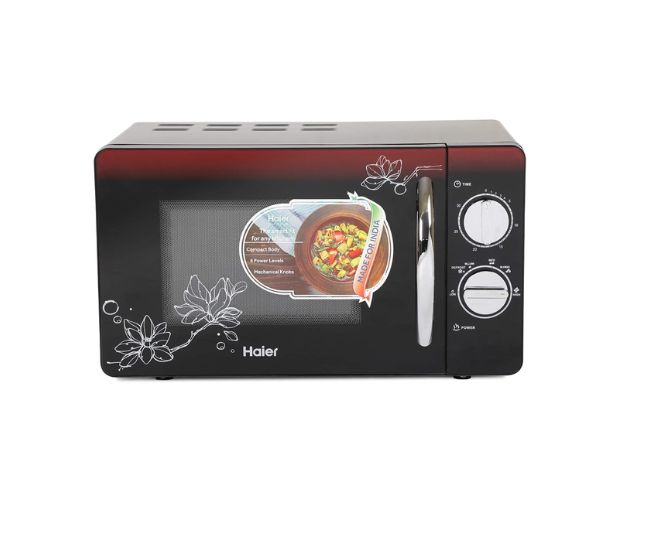 Haier 20 L Solo Microwave Oven (HIL2001MFPH, Black)