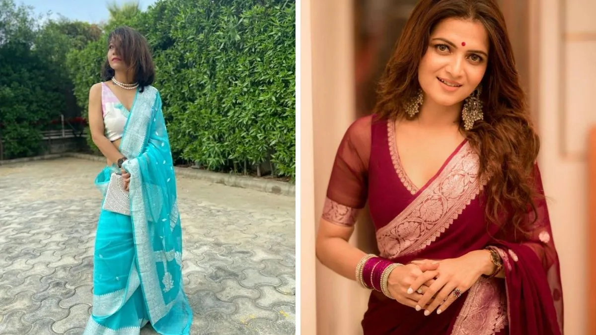 Banarasi Chiffon Sarees For Women