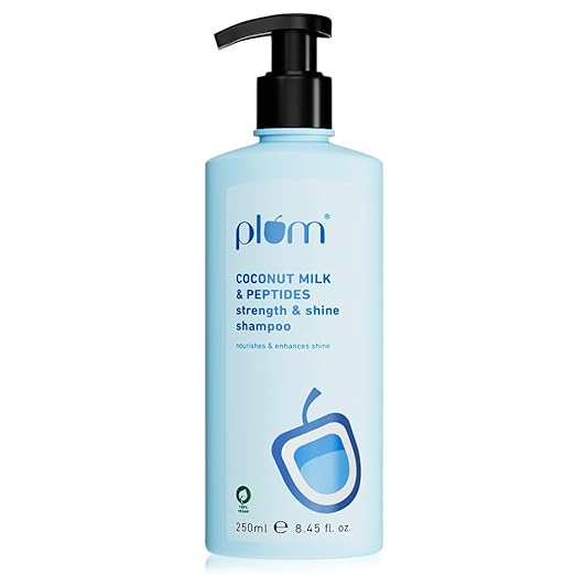 Plum Coconut Milk & Peptides strength & shine shampoo 