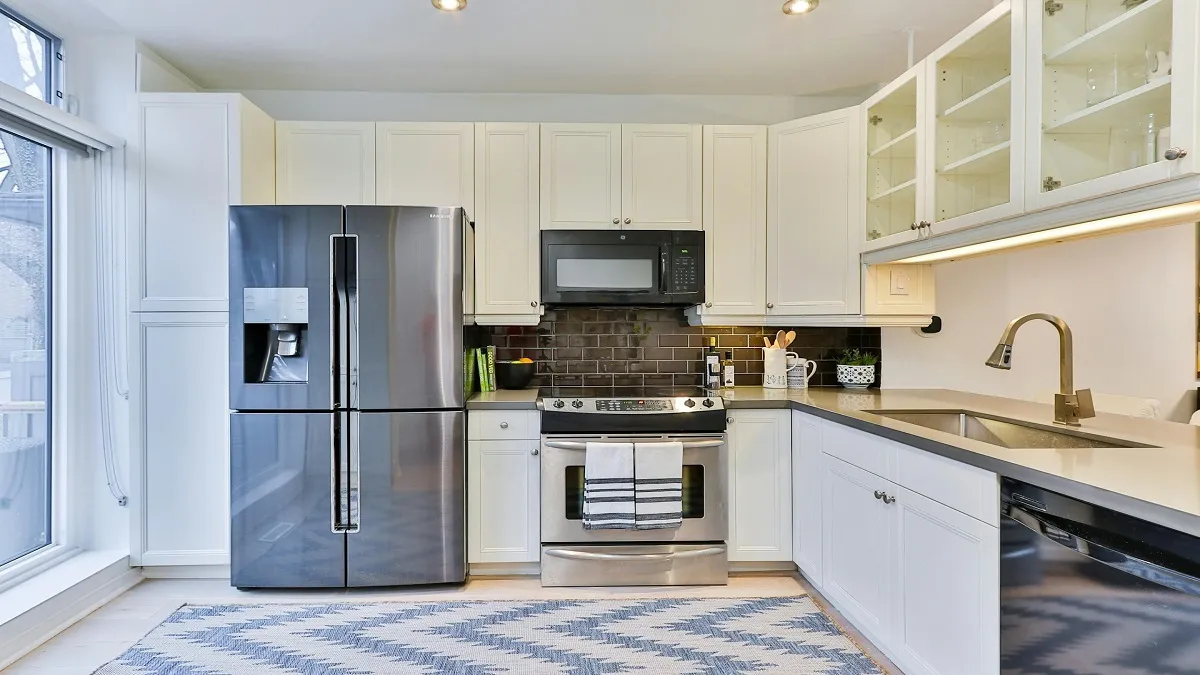 top side by side refrigerator