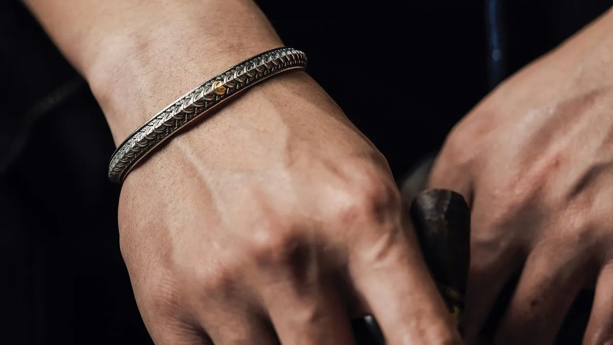 Stylish Silver Kada for Men 