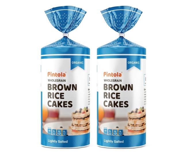 PINTOLA Organic Brown Rice Cake - Gluten Free 