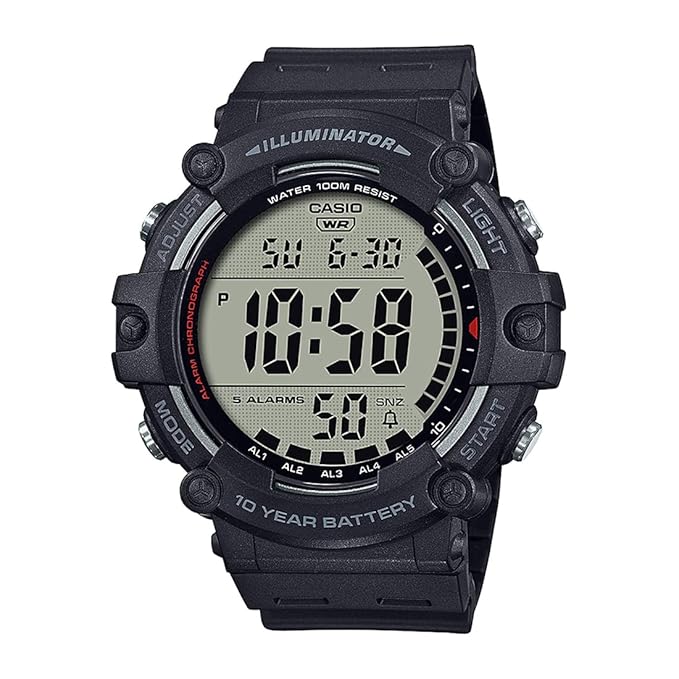 Casio Youth Series Digital Black Dial Men's Watch