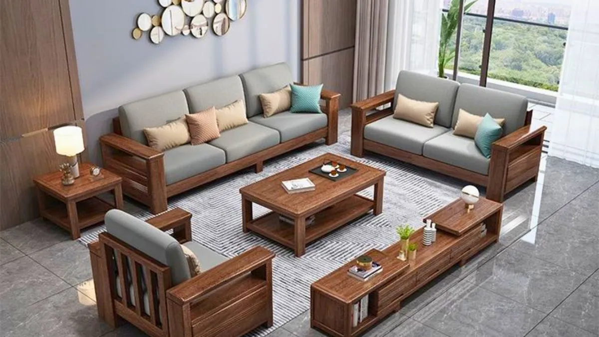 Which Wooden Sofa Set Is Best For Drawing Room? Top Options To Upgrade ...