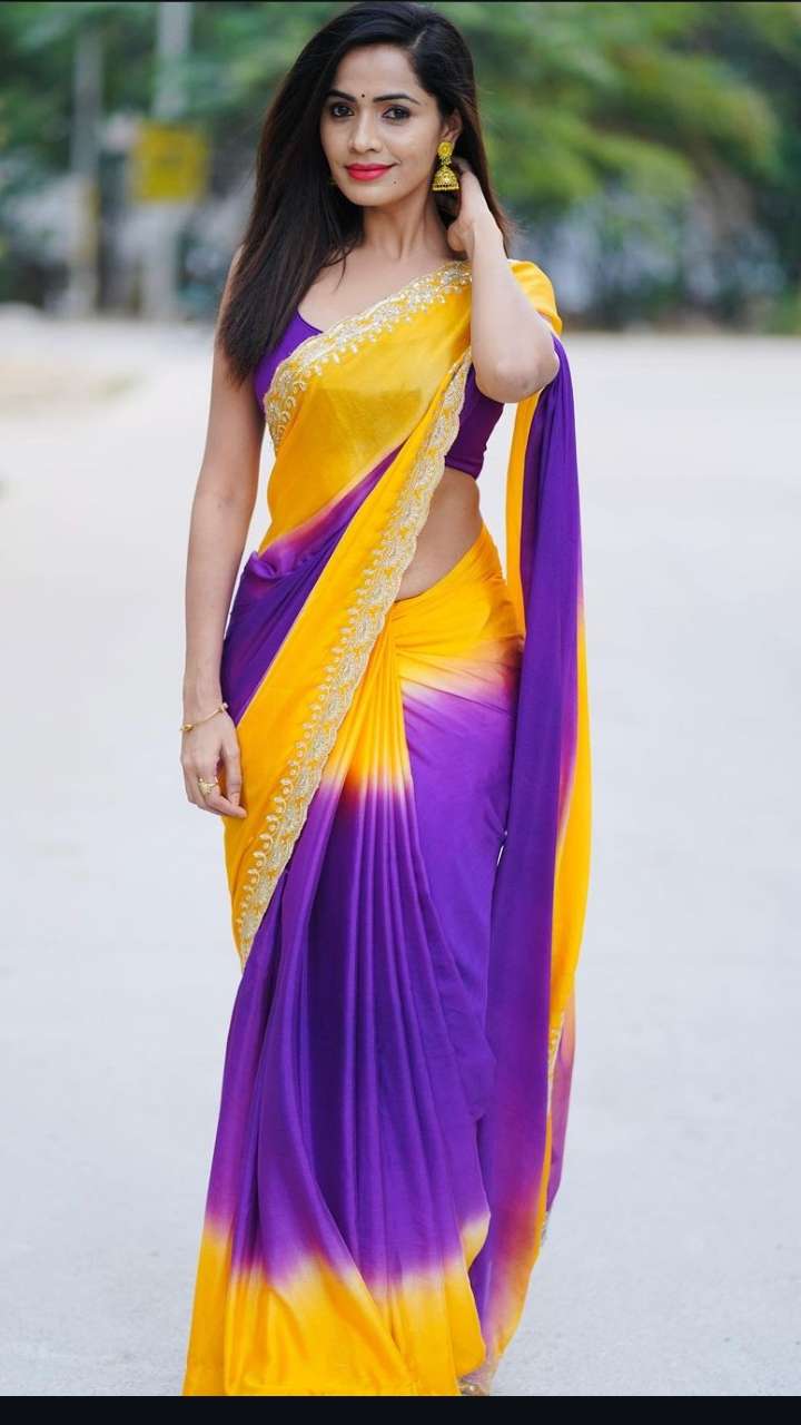 6 Lightweight & Bright Sarees By Shobha Shetty For Monsoon