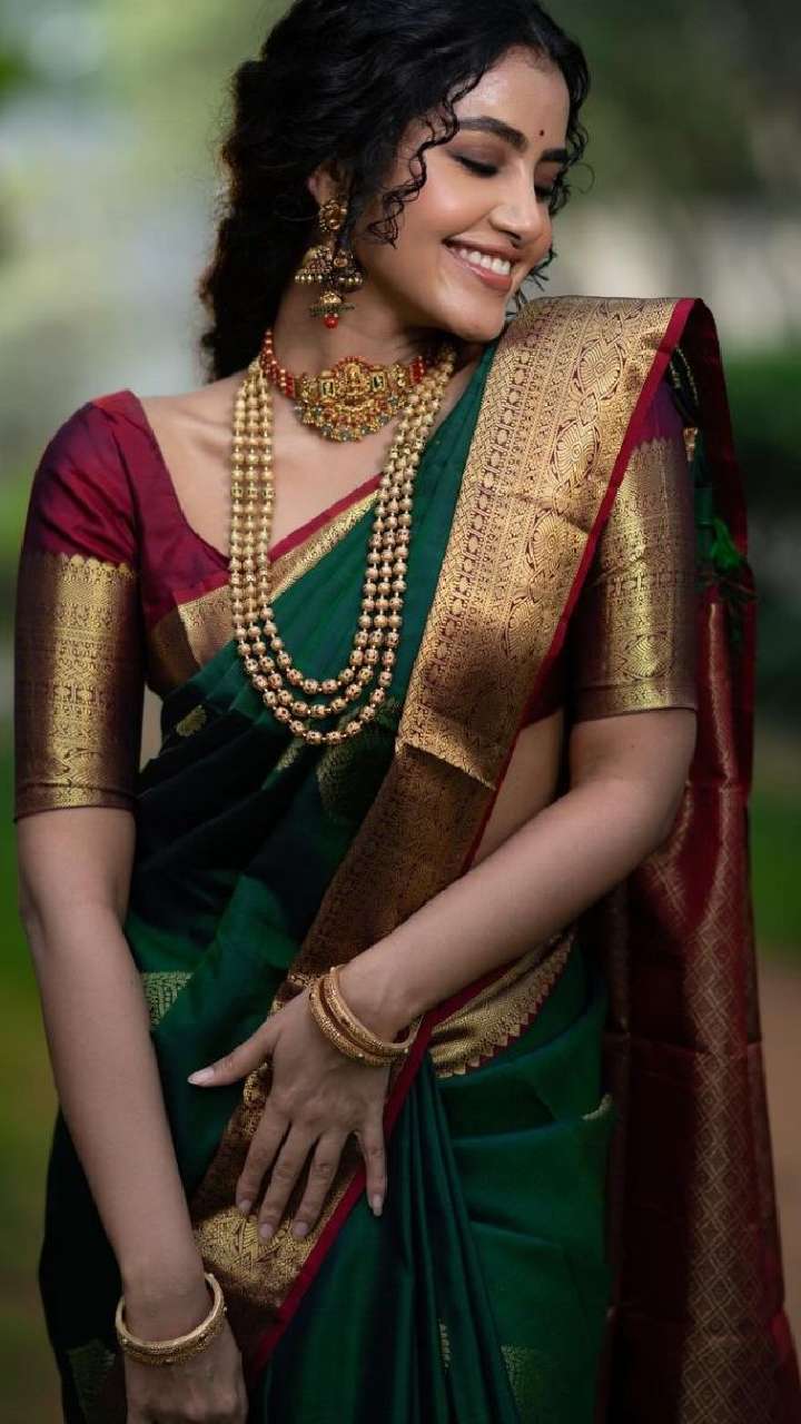 Hartalika Teej 2024: 5 Ethereal Sarees By Anupama Parameswaran To Slay