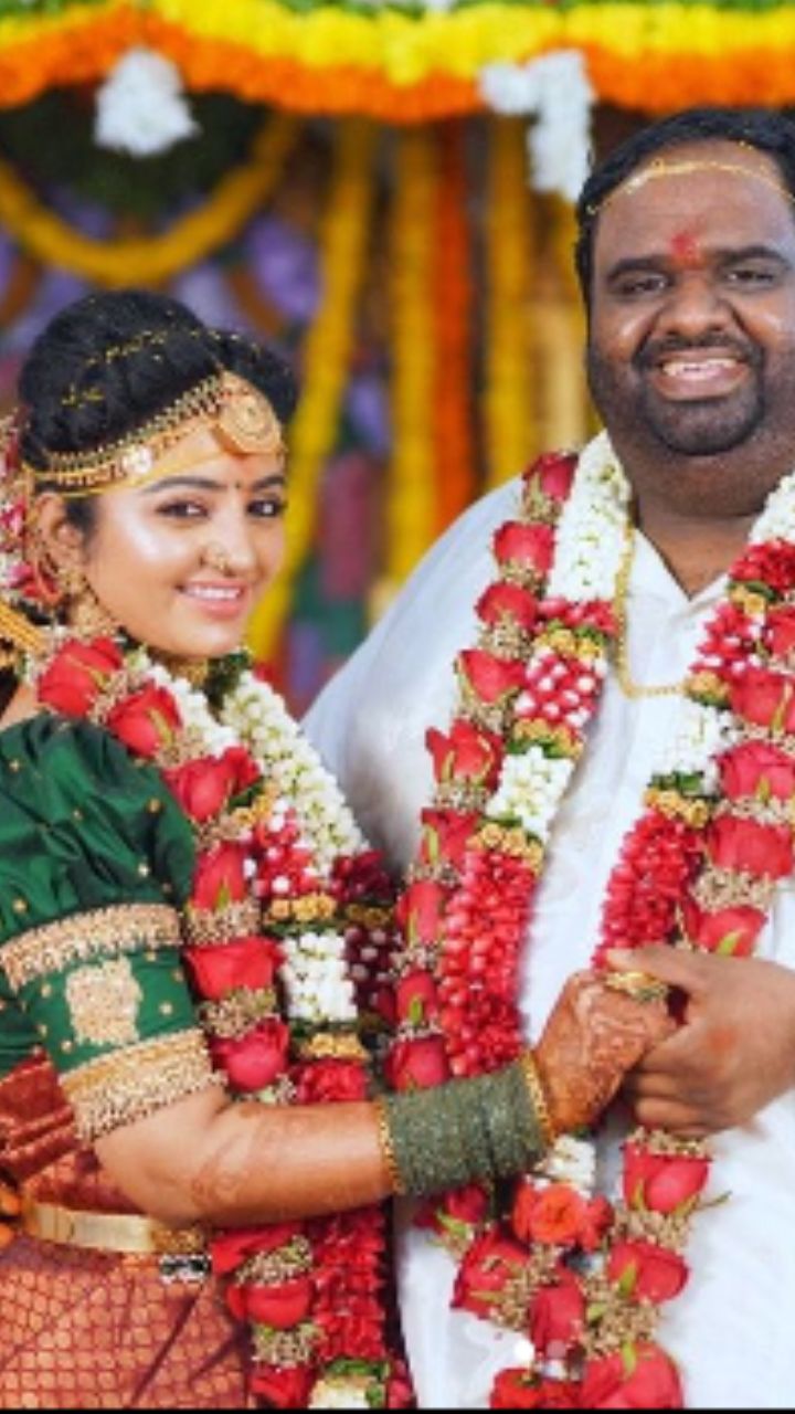 Tamil Actress Mahalakshmi Ties The Knot In A Dreamy Wedding