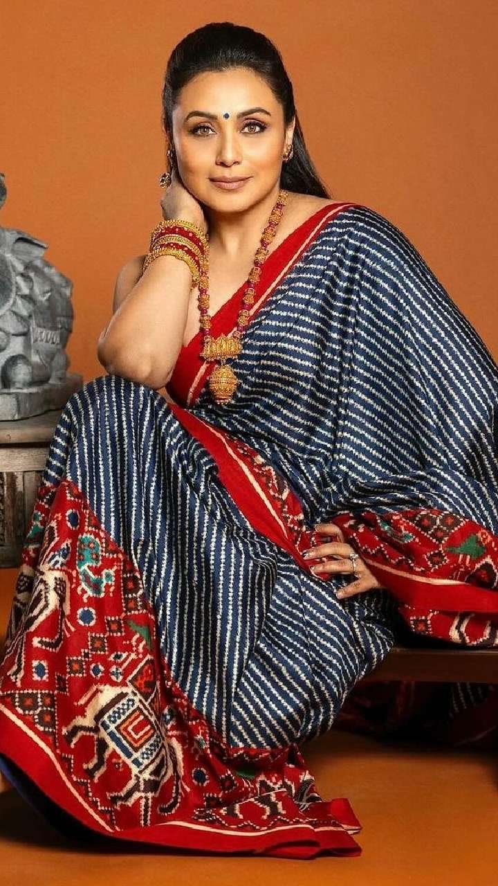 6 Lightweight & Elegant Sarees By Rani Mukerji For Kanya Pujan