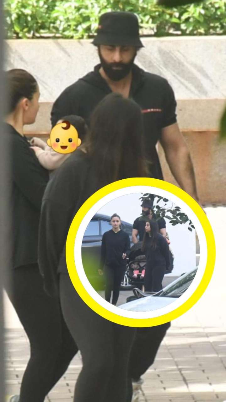 Alia Bhatt Spotted With Baby Raha, Hubby Ranbir & Sissy Shaheen