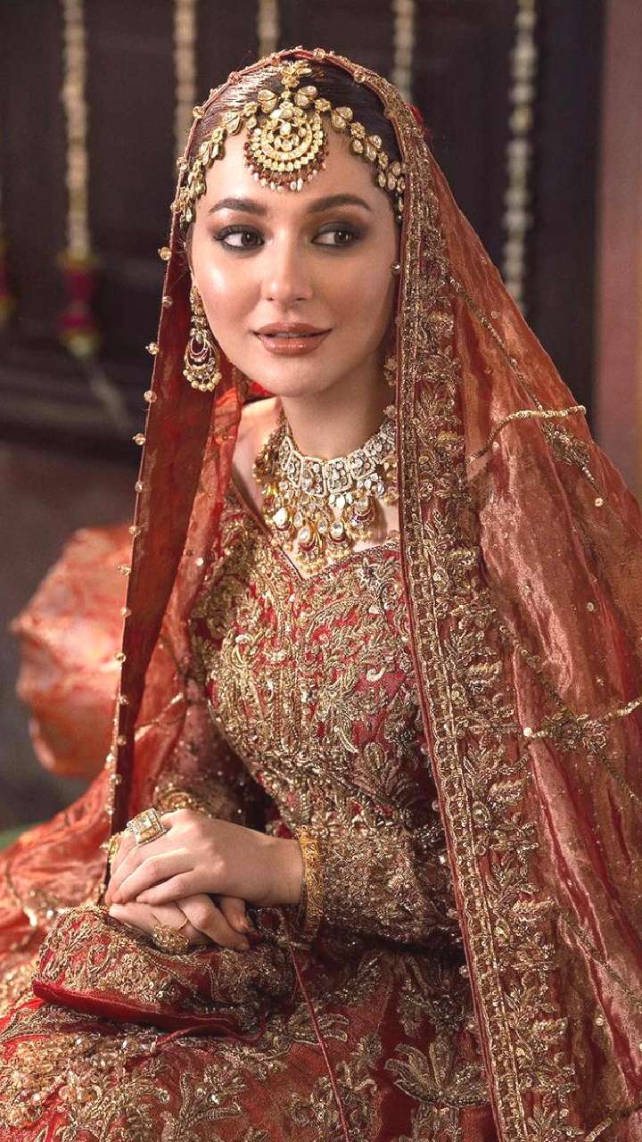 Pakistani Actress Hania Aamir Inspired Ethereal Bridal Looks ...