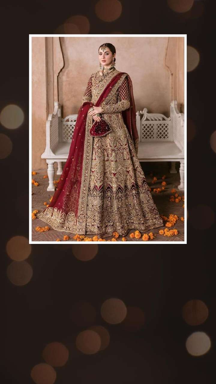 Premium Designer Maroon Colour Lehenga for Bride #BN818 | Pakistani bridal  dresses, Pakistani bridal, Bridal dress design