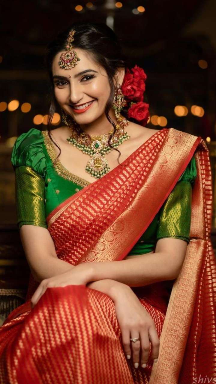 Kannada Actress Ragini Dwivedi Looks So Pretty In Ethnic Outfits