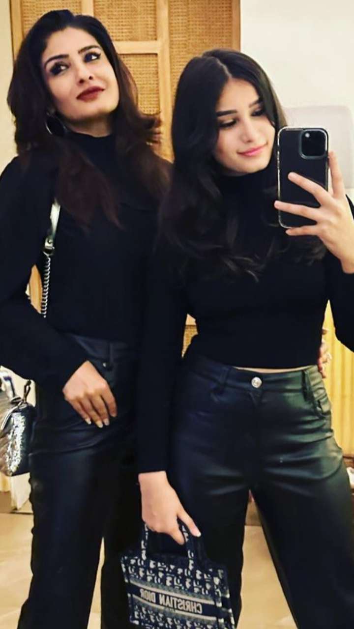 Raveena Tandon and Daughter Rasha Are Mother-Daughter Goals, See Here