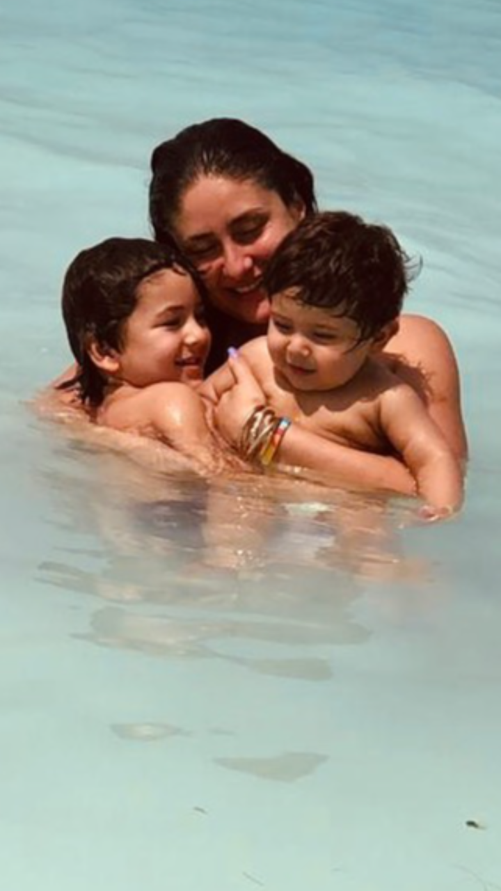 Kareena Kapoor Khan’s Most Adorable Pictures With Sons Taimur & Jeh