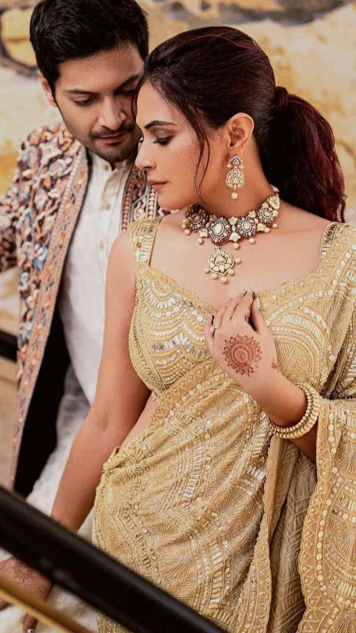 Richa Chadda Ali Fazal Wedding: Cocktail Party Pictures Are Here