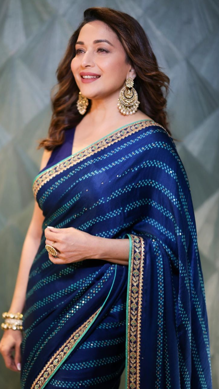 Madhuri Dixit And Her Pretty Earring Collection