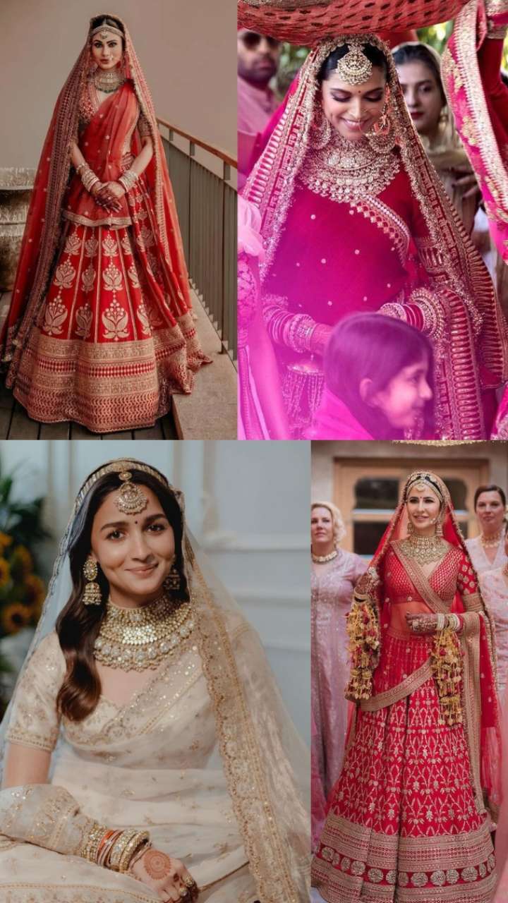 Guess which B-Town actress wore the costliest wedding lehenga! – Mandap Saga